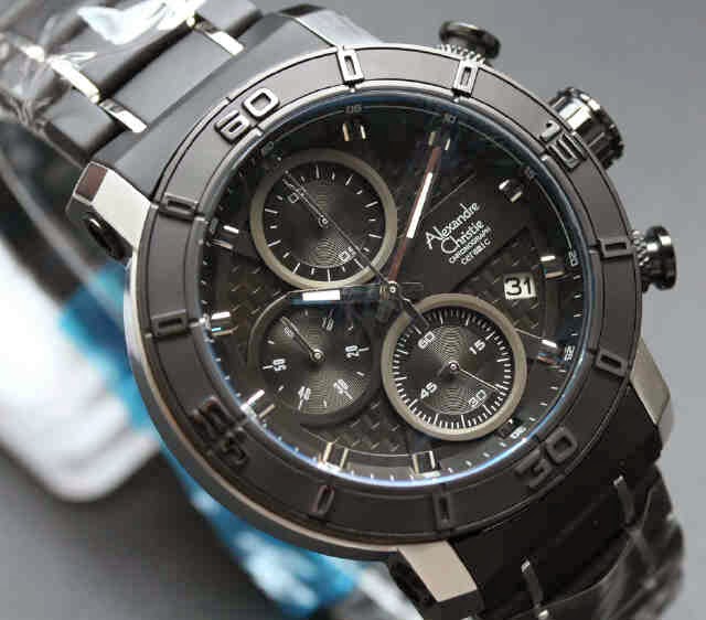 Jual Jam Alexander Christie 6292 Black Silver Ori 