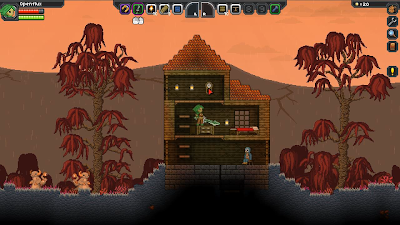 Дом торговца в Starbound