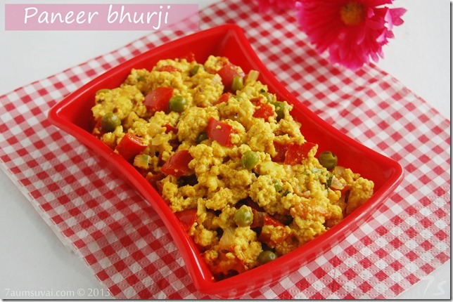 Paneer bhurji
