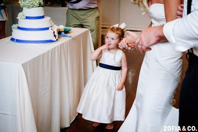 Hydrangea Wedding Cake