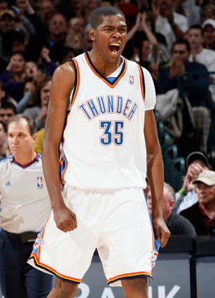 kevin durant okc. the Oklahoma City Thunder