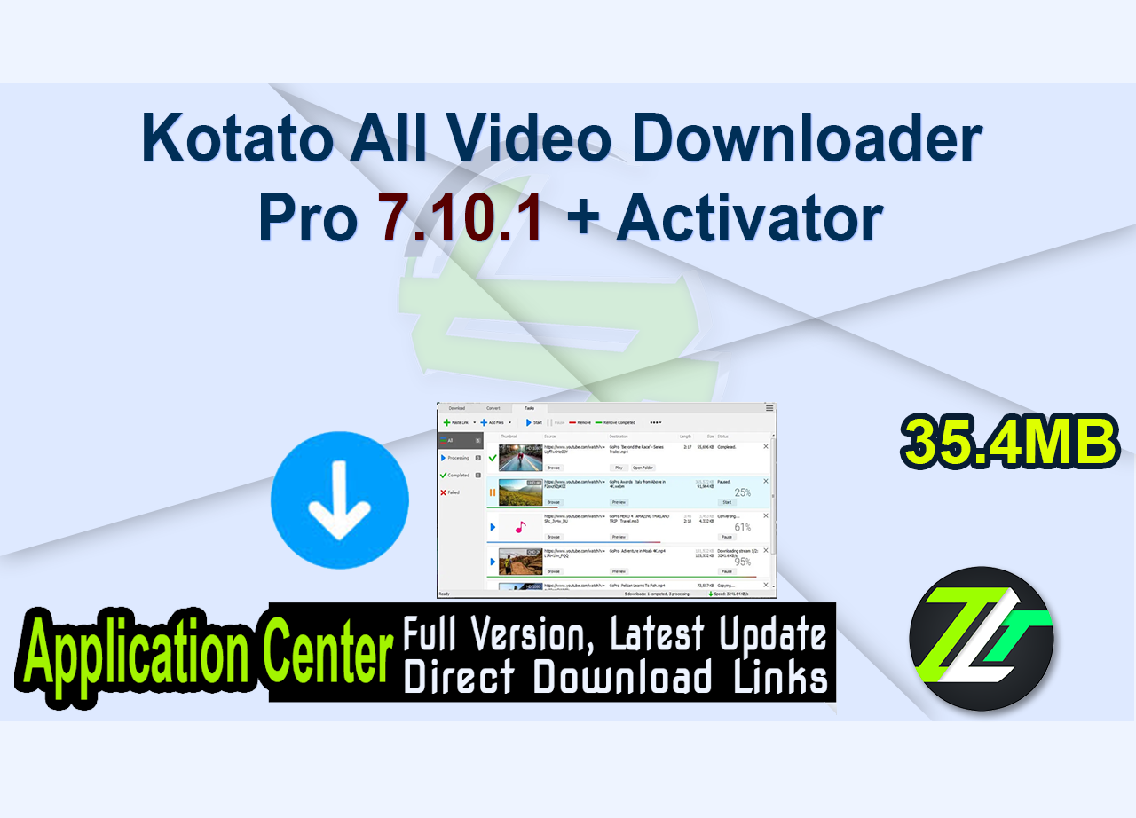Kotato All Video Downloader Pro 7.10.1 + Activator