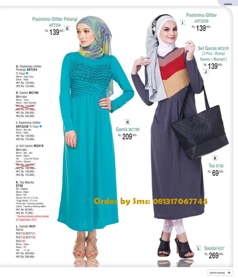 GAMBAR MODEL BUSANA KERJA MUSLIMAH Freewaremini