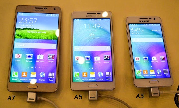 Perbedaan Galaxy A3 A5 dan A7 dan Harga Terbaru Mei 2018 