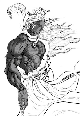 Lord Shiva HD Sketch Image