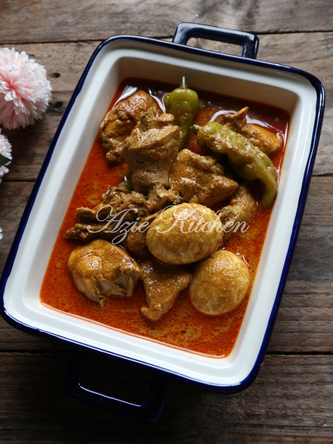 resepi gulai ayam nasi berlauk kelantan