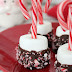 Candy Cane Marshmallows for Your Hot Cocoa