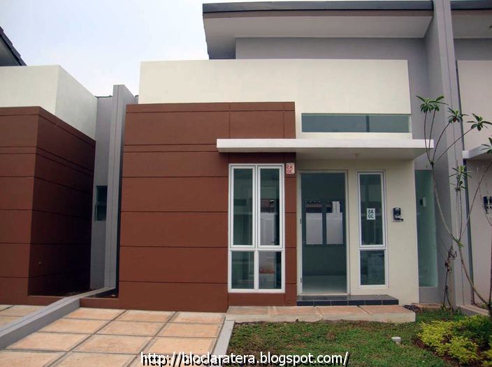 SketsaRumahMinimalisDot Bentuk Arsitektur Rumah Minimalis 