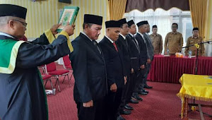 Resmi Direktur Perumda dan PDAM Tirta Singkil Dilantik Oleh Pj. Bupati Aceh Singkil