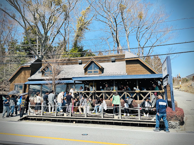 The Park Cafe ทะเลสาบ Yamanaka วิว Fuji