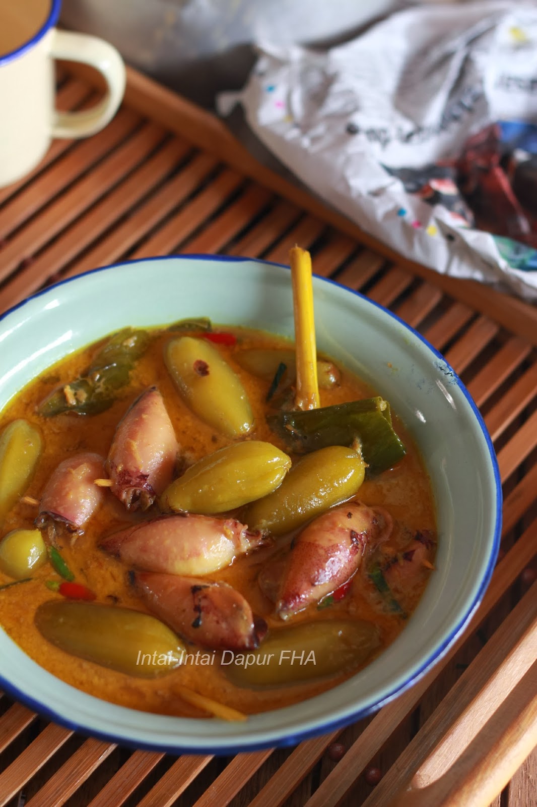 MASAK LEMAK SOTONG Belimbing Buluh  - FHA Selemak Santan