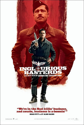 Inglourious Basterds Character Movie Posters Set 2 - Brad Pitt is Lt. Aldo Raine