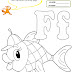 Letter F Coloring Pages for Preschoolers