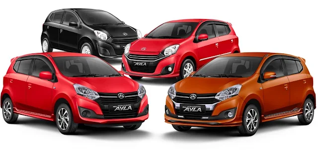 Daihatsu Ayla 2017 Varian 1.0 dan 1.2 Berbeda Tampilan dan Fitur