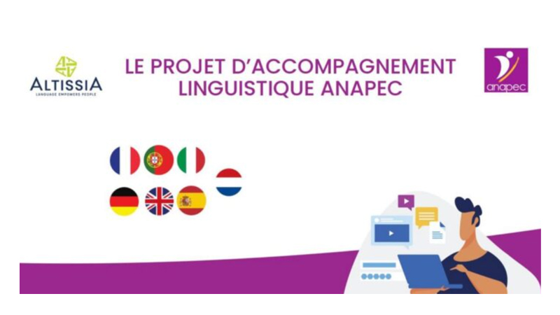Cours de langues en ligne Gratuits (Anapec et Altissia) 2024