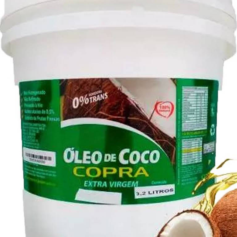 Óleo de Coco Extravirgem Copra 3,2L seus benefícios