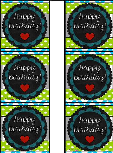 http://www.teacherspayteachers.com/Product/Happy-Birthday-cardspencil-toppers-Blue-Lime-Green-and-GrayCharcoal-theme-1279887