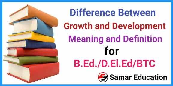 what is growth and development definition