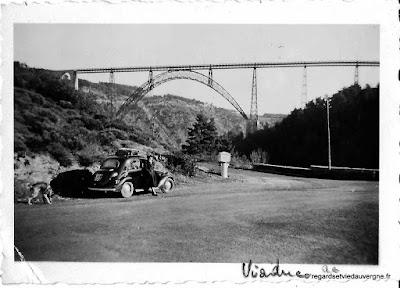 Photo ancienne d'Auvergne : lieux divers.