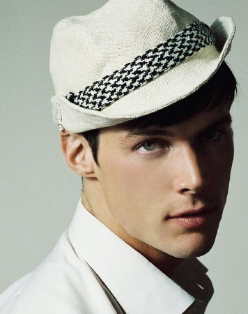 When I came across this editorial photograph of male model Matt Gordon