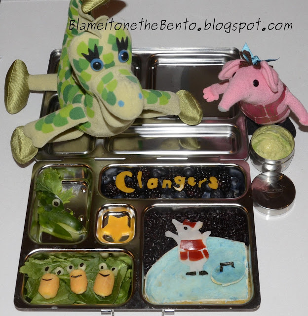 Clangers bento lunch