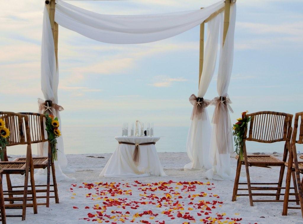 Jeff officiated their wedding ceremony and we provided our bamboo canopy