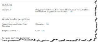  namun ada satu hal lagi yang tidak kalah pentingnya dan tidak #5 Setingan Dasar Blogspot untuk SEO dan Keamanan blog