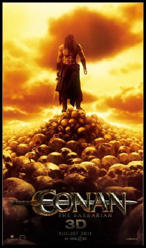 conan the barbarian movie poster. new Conan the Barbarian