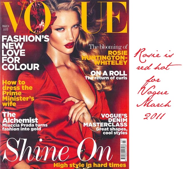 rosie huntington whiteley vogue 2011. Rosie Huntington-Whiteley for