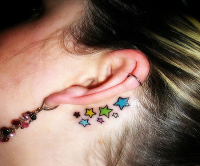 Tattoos Behind Ear