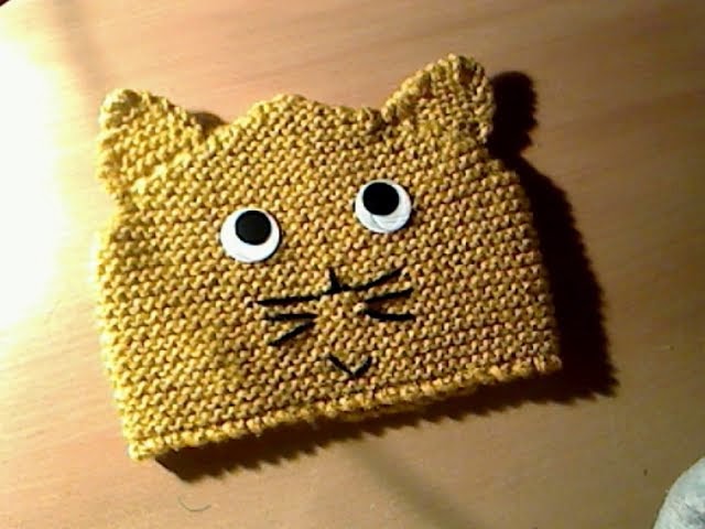 gorro gato amarelo