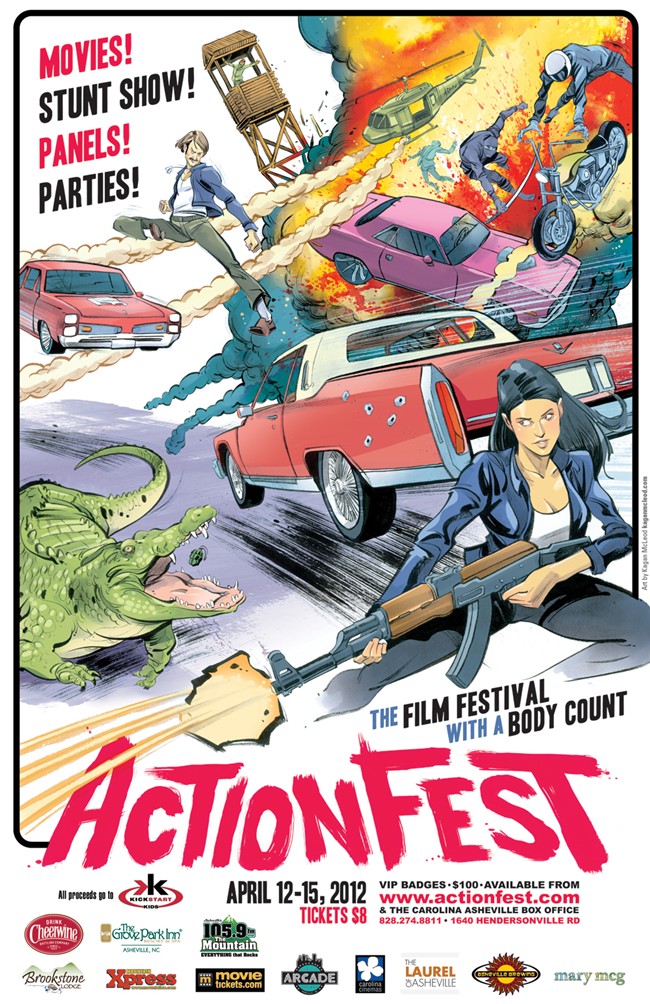 And I'm looking forward to being at ActionFest 2012 as well 