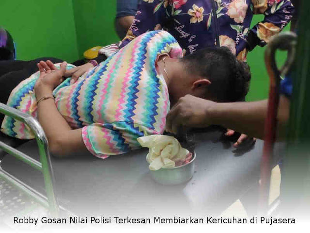 Robby Gosan Nilai Polisi Terkesan Membiarkan Kericuhan di Pujasera