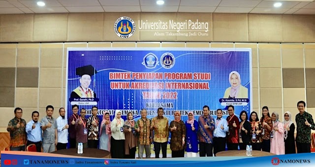 BPMI UNP Bimteks 20 Prodi dari 7 Perguruan Tinggi Menuju Akreditasi Internasional