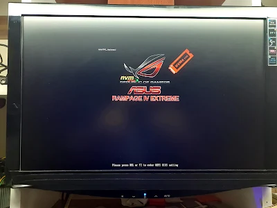 ASUS RAMPAGE IV EXTREME NVMe M.2 SSD BOOTABLE BIOS MOD