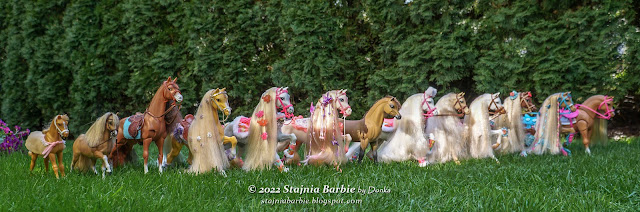 Barbie horses