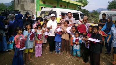 PKS Padang Panjang Kembali Serahkan Bantuan Untuk Korban Banjir dan Longsor di 50 Kota