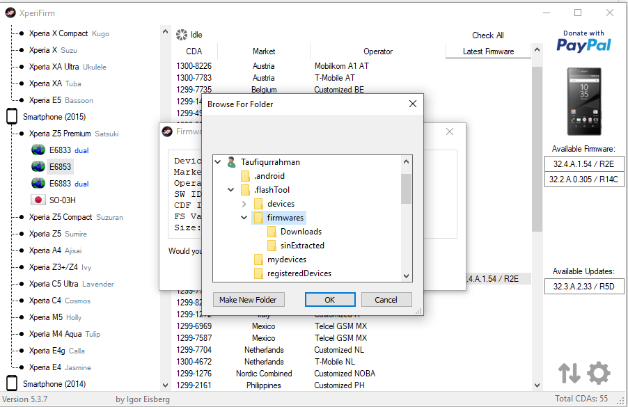Tutorial Download Firmware Ftf Di Xperifirm Serta Cara Buat Atau Bundiling Ftf Nya Xperia Edge