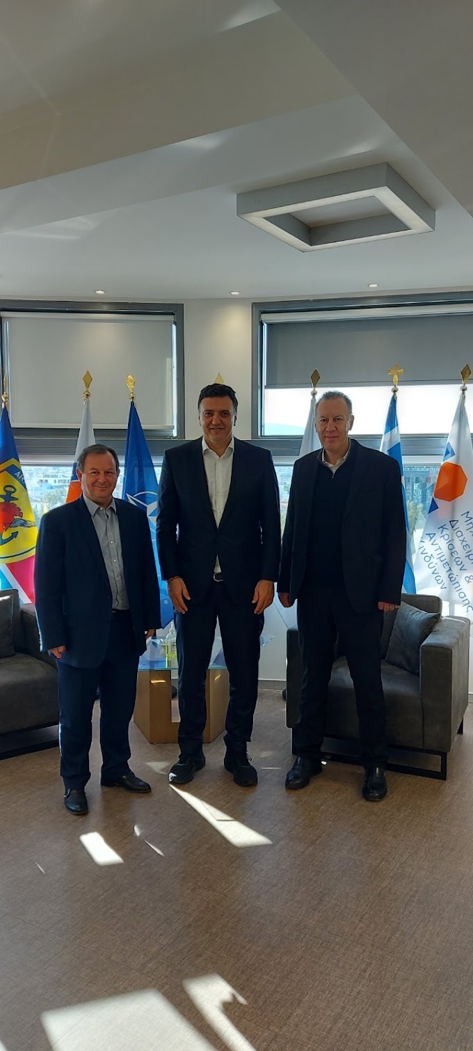 Ο δήμαρχος Ηγουμενίτσας επισκέφτηκε το υπουργείο κλιματικής κρίσης