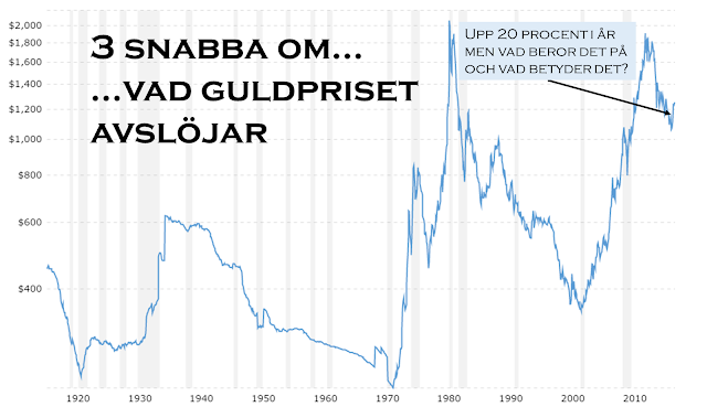 Vad styr priset på guld?