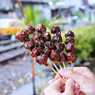 Resep "BAKSO SATE SAPI BAKAR" yang Manis Pedas