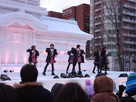JKT48's KFC at Sapporo Snow Festival
