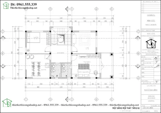 denah rumah minimalis 2 lantai