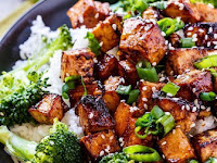 Asian Garlic Tofu