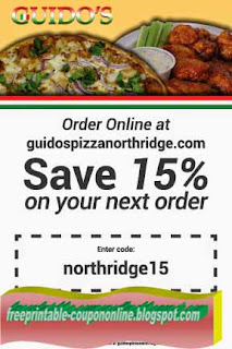 Free Printable Guidos Pizza Coupons