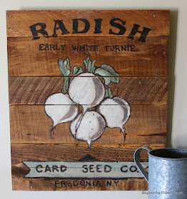 vintage seed packet sign http://bec4-beyondthepicketfence.blogspot.com/2013/03/vintage-seed-packet-sign.html