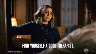 Find a therapist gif