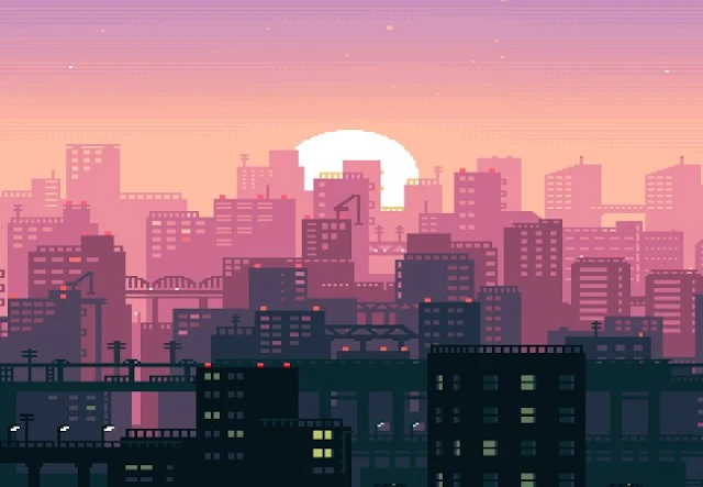 Aesthetic City Wallpaper Engine