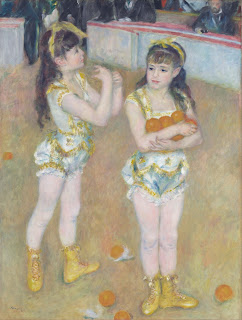 Acrobats at the Cirque Fernando (also known as Francisca and Angelina Wartenberg), 1879