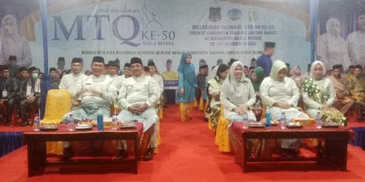 Bupati Anwar Sadat Dibuka MTQ Ke-50 Tingkat Kabupaten 